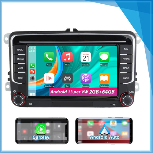 Autoradio awesafe pollici - 7,
