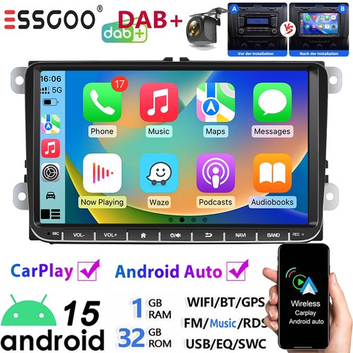 Dab 64gb android 15 - 15, carplay