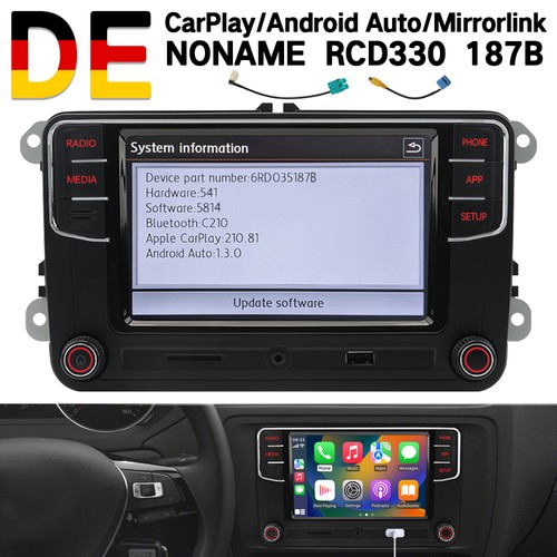 Autoradio noname rcd330 187b - rcd330,