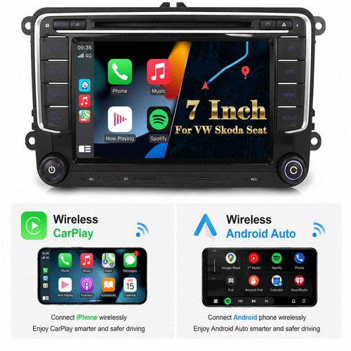 Autoradio carplay per - 7", cd