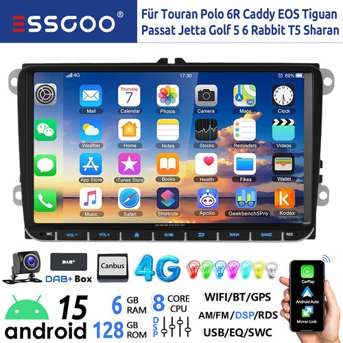 Dab 128g android15 carplay - 6+128g,