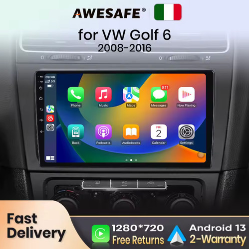 Autoradio carplay android - autoradio, 9"