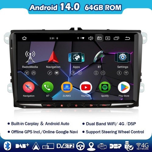 Android autoradio 64gb - 14,