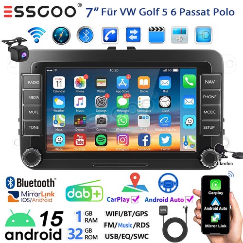 Autoradio dab carplay - dab+, 7"